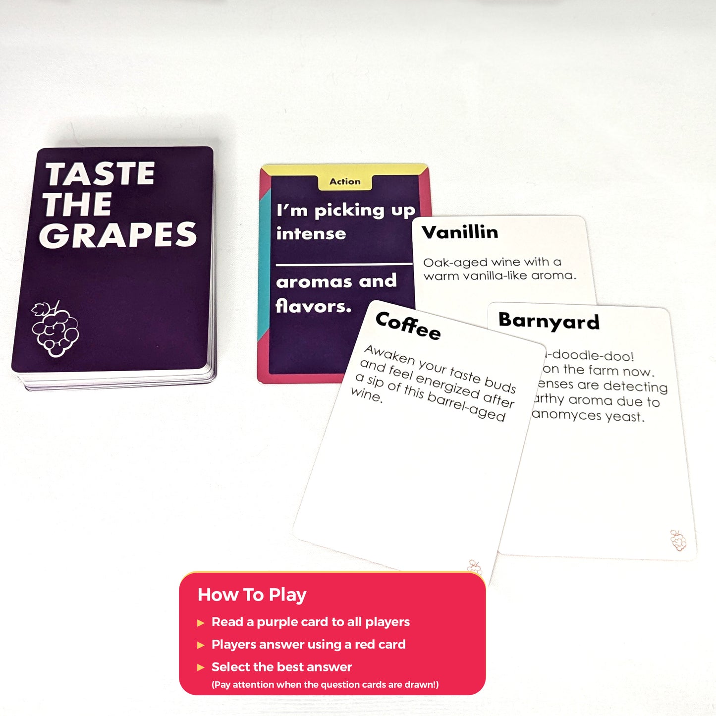 Taste the Grapes - Wine Master Game