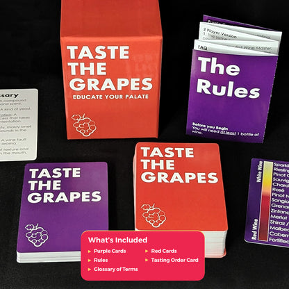 Taste the Grapes - Wine Master Game